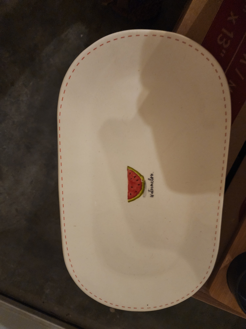 Rae Dunn Watermelon Plate